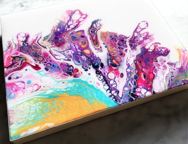 Глянцевый акрил картины