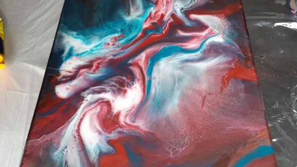 Голландская акриловая заливка