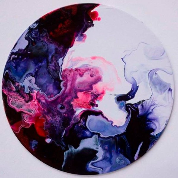 Жидкий акрил флюид арт