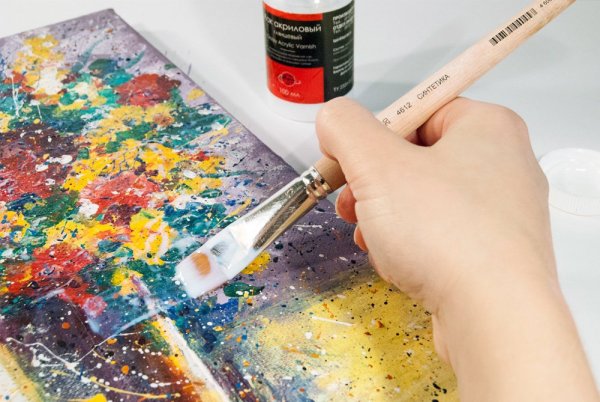 Акриловые краски для рисования на холсте