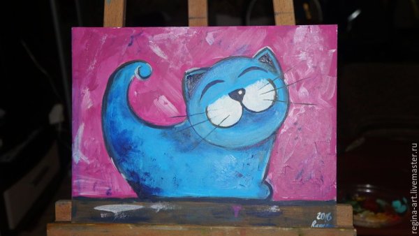 Рисунки акрилом для детей