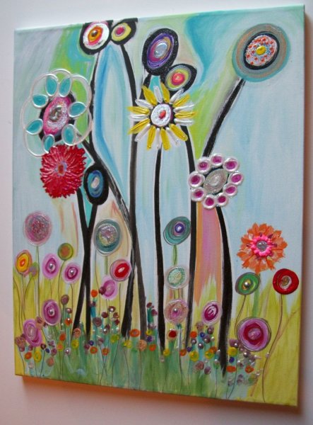 Рисование акрилом для детей