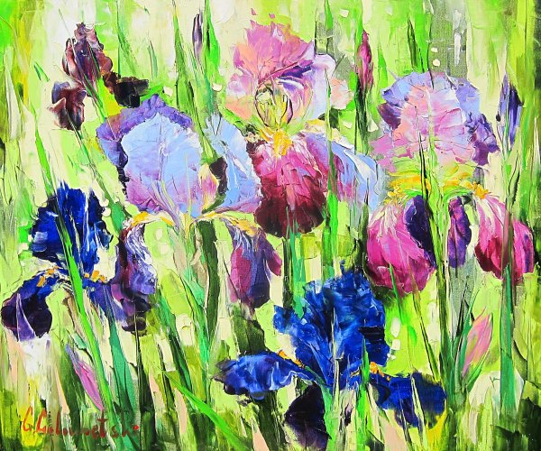 Глеб Голубитский ирисы
