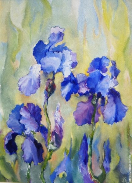Картина ирисы Мартенс