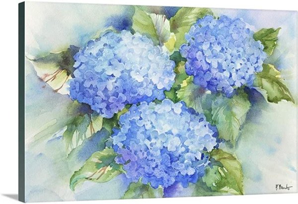 Николай Сапунов Blue Hydrangeas