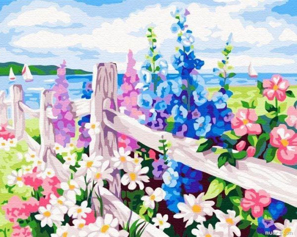 За околицей алмазная мозаика