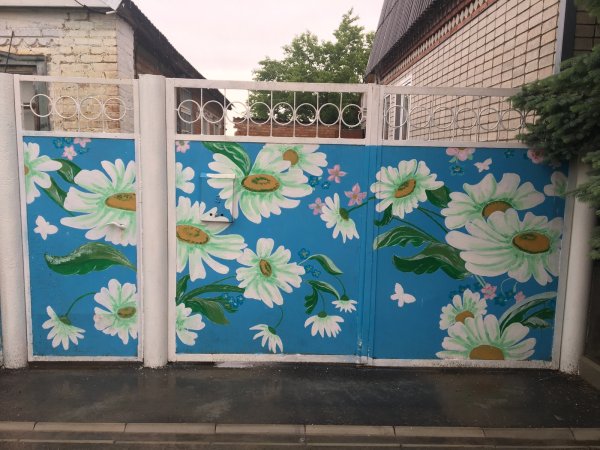 Расписные ворота