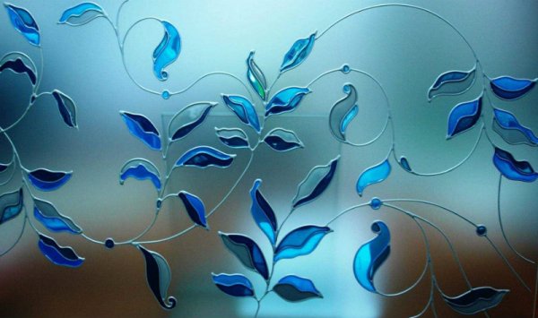 Рисование контуром по стеклу