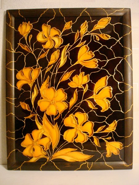 Юлия Слепченко витражная роспись