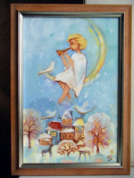 Дарчук Ольга картины ангел