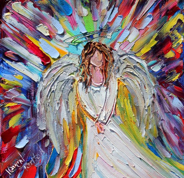 Картины акрилом мистика