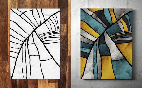 Абстракция в живописи легкие