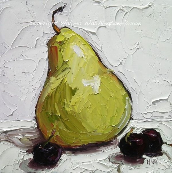 Груша акрилом