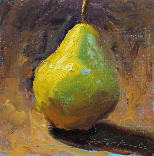 Груши картина маслом