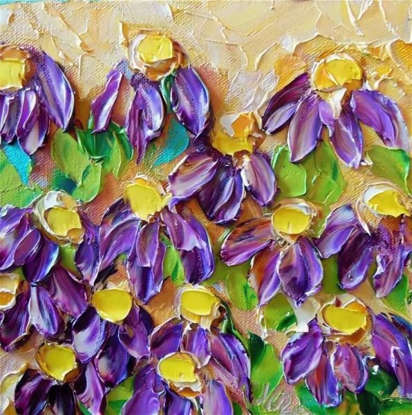 Техника Импасто Jan Ironside