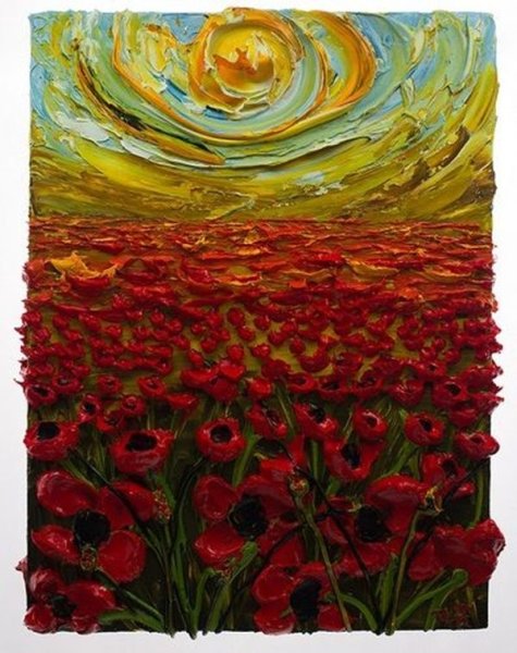 Мастихиновая живопись Импасто