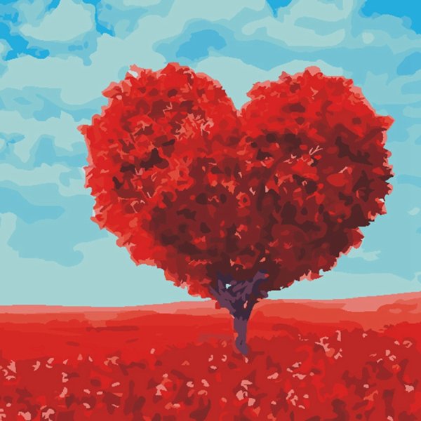 Сердце маслом