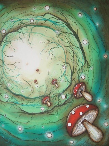 Абстрактный гриб