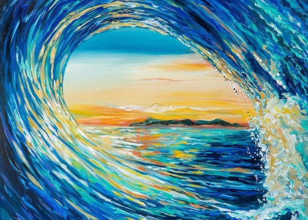 Море красками