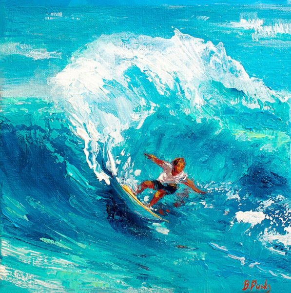 Живопись серфинг