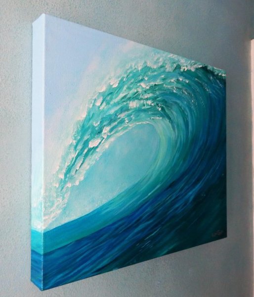 Волны акрилом