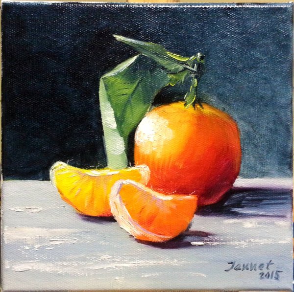 Мардарин масляная живопись