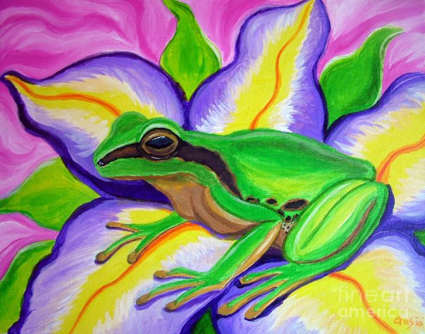 Жаба гуашью