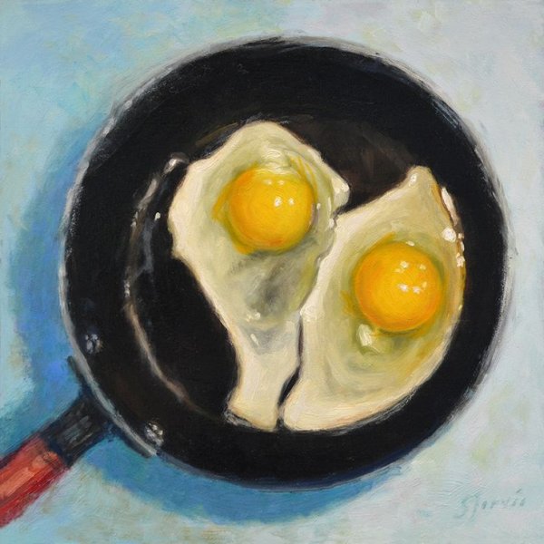 Яичница маслом