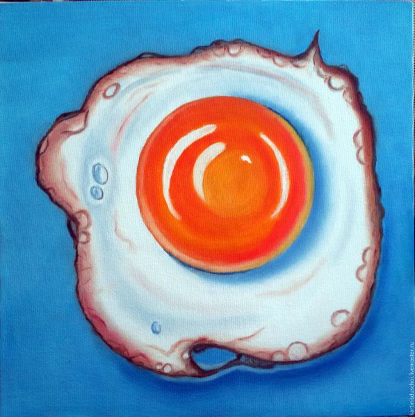 Яичница в живописи