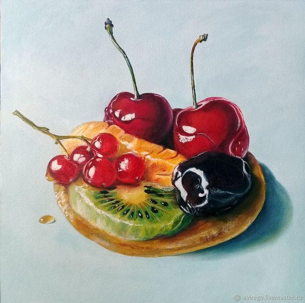 Гиперреалистическая живопись десертов