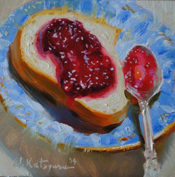 Елена Кацура картины маслом