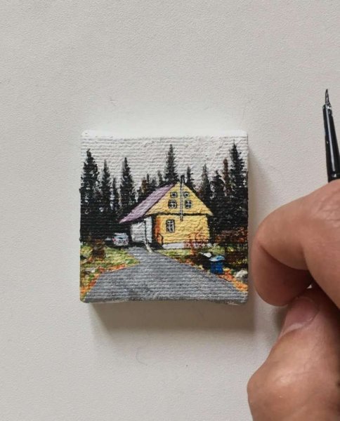 Пейзаж миниатюра