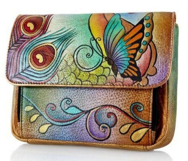 Роспись кожаных изделий