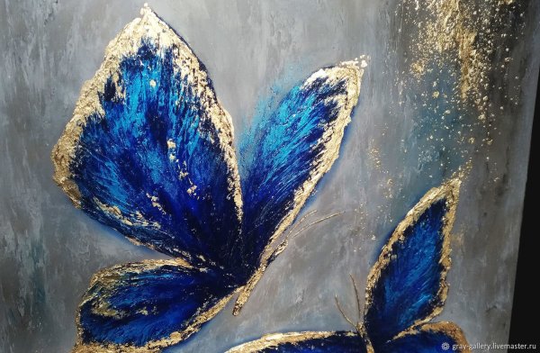 Интерьерные картины с поталью