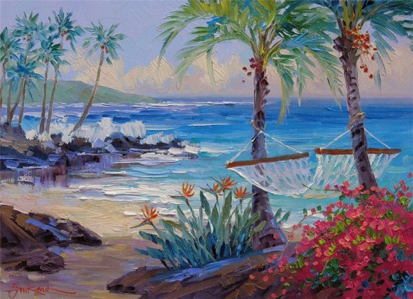 Микки Сенкарик морские пейзажи