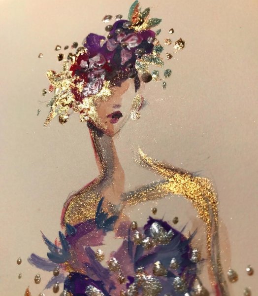 Живопись на золотом фоне