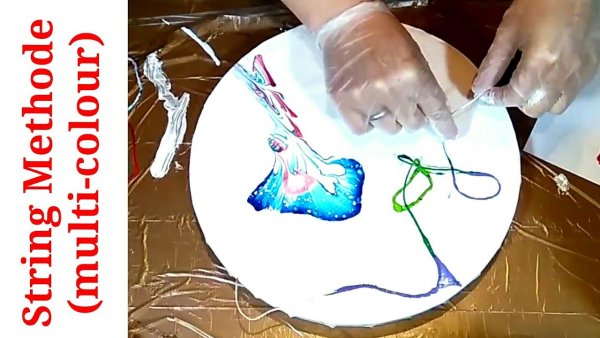 Перо акрилом