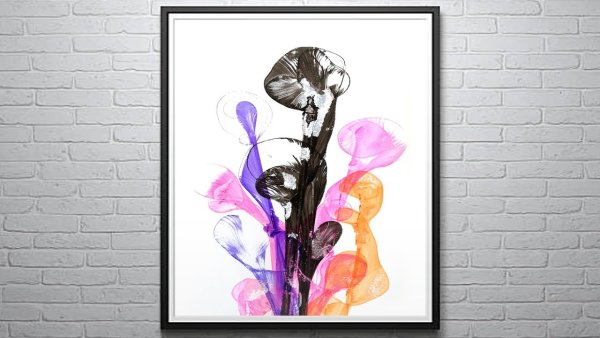 Акриловая живопись техника флюид