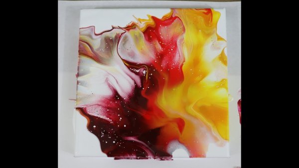 Рисование акрилом на дереве