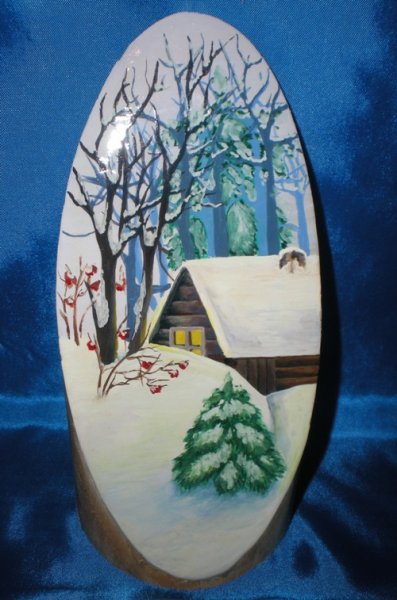 Зимний пейзаж на спиле