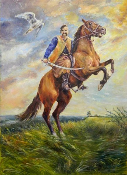 Запорожский Козак на коне