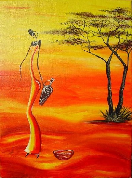 Рисунки на тему Африка