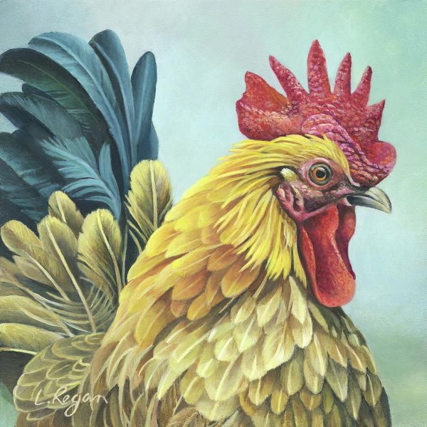 Петух в французской живописи