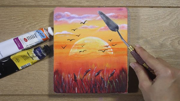 Рисунки акрилом для начинающих