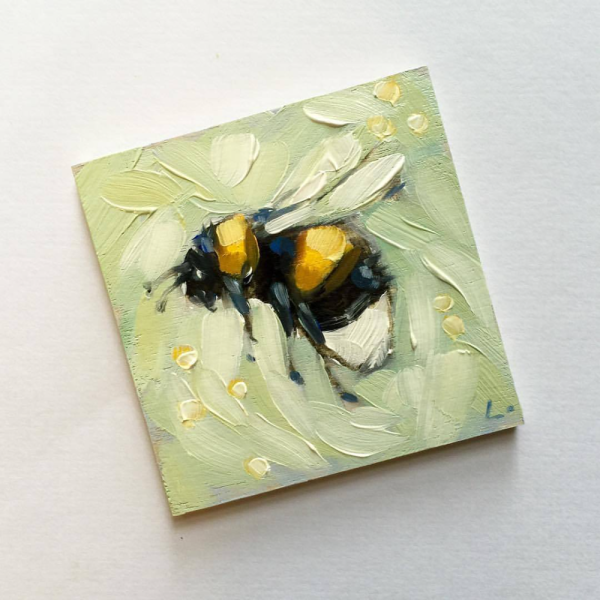 Миниатюры маслом на холсте