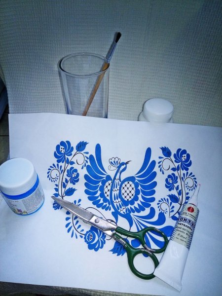 Под Гжель расписать