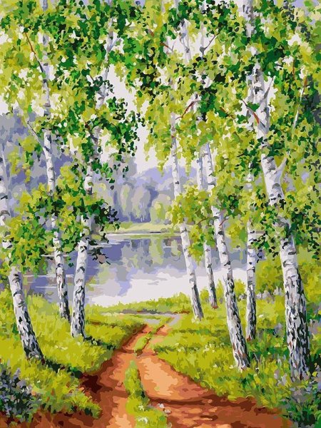 Елена Самарская Березовая роща