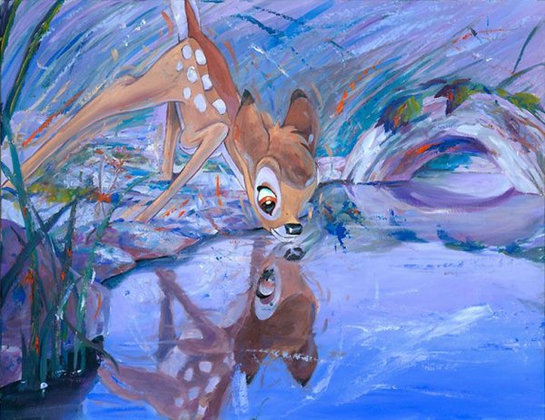 Бэмби арт Disney