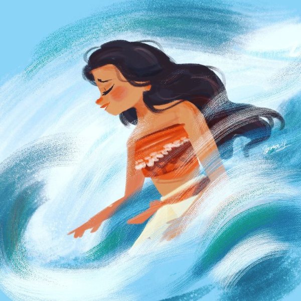 Дисней акрилом