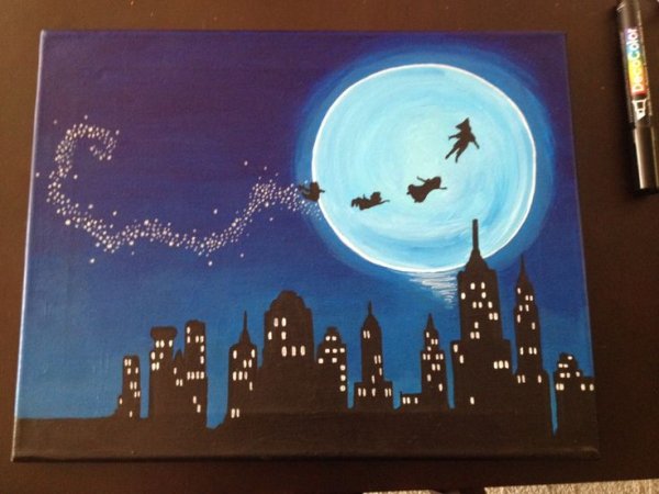 Дисней акрилом